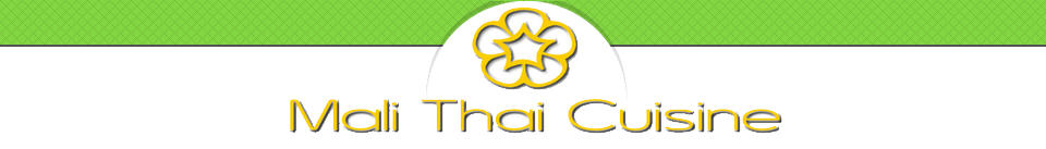 Eating Thai at Mali Thai Cuisine restaurant in Ashburn, VA.